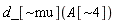 "d_[~mu](A[~4])"