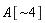 "A[~4]"
