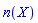 n(X)
