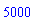 5000
