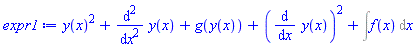 y(x)^2+diff(diff(y(x), x), x)+g(y(x))+(diff(y(x), x))^2+Int(f(x), x)