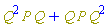 Physics:-`*`(Physics:-`^`(Q, 2), P, Q)+Physics:-`*`(Q, P, Physics:-`^`(Q, 2))
