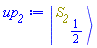 Physics:-Ket(S__2, 1/2)