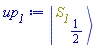 Physics:-Ket(S__1, 1/2)