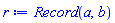 Record(a = (In linePrint: not ready for GarbageDagFactory), b = (In linePrint: not ready for GarbageDagFactory))