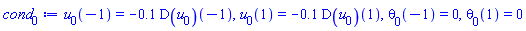 u[0](-1) = -.1*(D(u[0]))(-1), u[0](1) = -.1*(D(u[0]))(1), theta[0](-1) = 0, theta[0](1) = 0