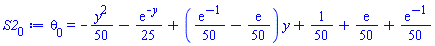 theta[0](y) = -(1/50)*y^2-(1/25)*exp(-y)+((1/50)*exp(-1)-(1/50)*exp(1))*y+1/50+(1/50)*exp(1)+(1/50)*exp(-1)