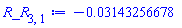 -0.3143256678e-1