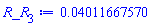 0.4011667570e-1