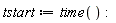 tstart := time()