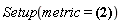 Setup(metric = du*dv+F(y, z)*du^2+dy^2+dz^2)