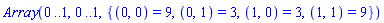 Array(%id = 18446744074393600118)