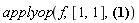 applyop(f, [1, 1], (1/(1-b/r))^(1/2))
