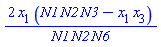 2*x[1]*(N1*N2*N3-x[1]*x[3])/(N1*N2*N6)
