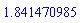 1.841470985