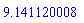 9.141120008