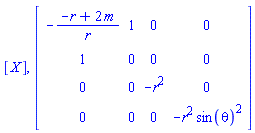 [X], Matrix(%id = 18446744078483705358)