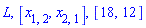 L, [x[1, 2], x[2, 1]], [18, 12]