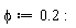 phi := .2: