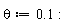 theta := .1:
