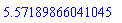 HFloat(5.571898660410449)