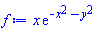 x*exp(-x^2-y^2)