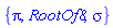 {Pi, RootOf8, sigma}
