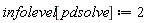 infolevel[pdsolve] := 2
