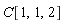 C[1, 1, 2]