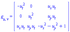 Physics:-g_[mu, nu] = Matrix(%id = 18446744078287601782)