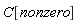C[nonzero]