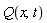 Q(x, t)