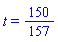 t = 150/157
