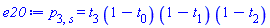 p[3, s] = t[3]*(1-t[0])*(1-t[1])*(1-t[2])