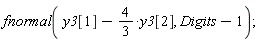 fnormal(y3[1]-(4/3)*y3[2], Digits-1);