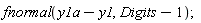 fnormal(y1a-y1, Digits-1);