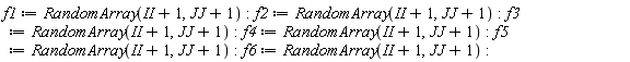 f1 := RandomArray(II+1, JJ+1):