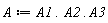 A := A1.A2.A3