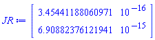 Vector(2, {(1) = 0.3454411881e-15, (2) = 0.6908823761e-14})