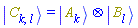 Physics:-Ket(C, k, l) = Physics:-`*`(Physics:-Ket(A, k), Physics:-Ket(B, l))