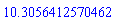 HFloat(10.305641257046213)