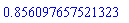 HFloat(0.8560976575213227)