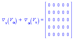Physics:-D_[nu](V[alpha])+Physics:-D_[alpha](V[nu]) = Matrix(%id = 18446744078356038230)