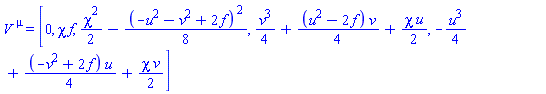 V[`~mu`] = (Vector[row](5, {(1) = 0, (2) = 0, (3) = 0, (4) = 0, (5) = 0}))