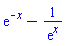 exp(-x)-1/exp(x)