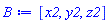 [x2, y2, z2]
