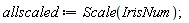 allscaled := Scale(IrisNum)