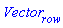 Vector[row]