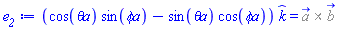 (cos(`&theta;a`)*sin(`&phi;a`)-sin(`&theta;a`)*cos(`&phi;a`))*_k = `%&x`(%a_, %b_)