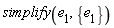 simplify(e__1, {e__1})